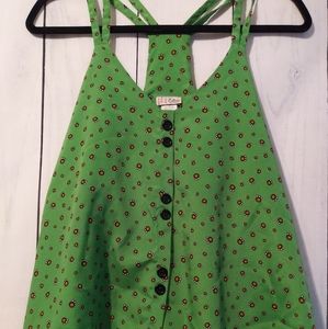 Celine crop tank blouse